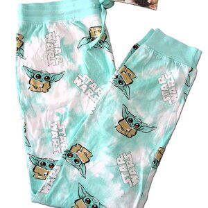 Star Wars The Mandalorian Grogu Woman Pajama Pants Size XL